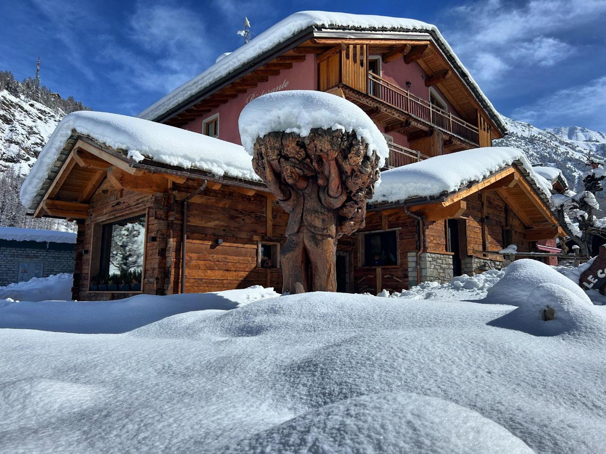 Camere Hostellerie HIBOU - Cogne Exterior foto
